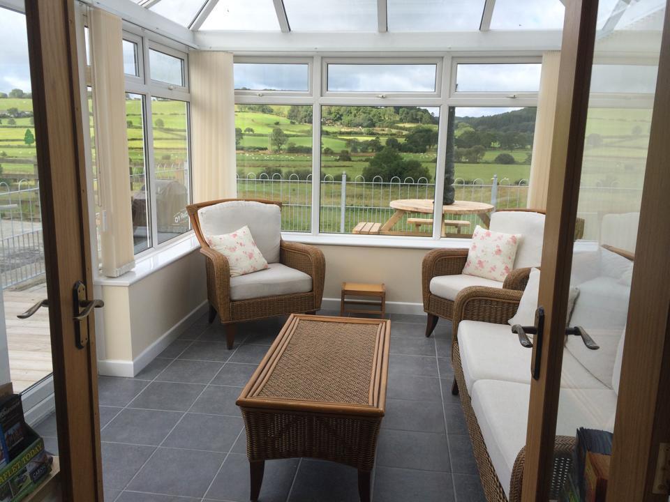 Cob Cottage Tregaron Kamer foto